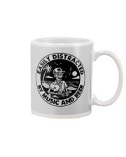 Easily Distracted By Music And Beer Mug tile