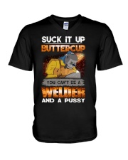 Suck It Up Buttercup You Cant Be A Welder V-Neck T-Shirt tile