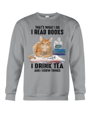 That's What I Do - I Drink Tea And I Know Things Crewneck Sweatshirt tile