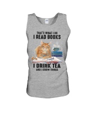 That's What I Do - I Drink Tea And I Know Things Unisex Tank tile