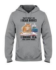 That's What I Do - I Drink Tea And I Know Things Hooded Sweatshirt tile