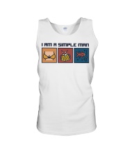 I Am A Simple Man Unisex Tank tile