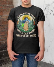 Sloth Hiking Team Classic T-Shirt apparel-classic-tshirt-lifestyle-31