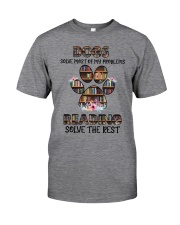 Dogs Solve Most Of My Problems Classic T-Shirt tile