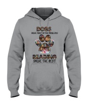 Dogs Solve Most Of My Problems Hooded Sweatshirt tile