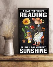 A Day Without Reading Like A Day Without Sunshine 24x36 Poster lifestyle-poster-3
