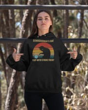 Schrodinger's Cat Play With String Theory Hooded Sweatshirt apparel-hooded-sweatshirt-lifestyle-05