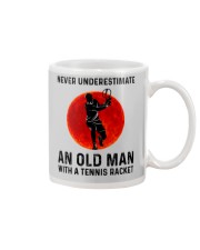 An Old Man With A Tennis Racket Mug tile