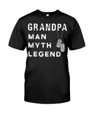 Grandpa Man Myth Legend Classic T-Shirt tile
