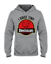 I Raise Tiny Dinosaurs Hooded Sweatshirt tile