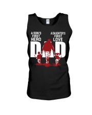 Hockey Dad Design Unisex Tank tile