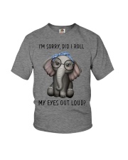 I'm Sorry - Did I Roll My Eyes Out Loud Youth T-Shirt tile
