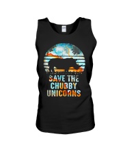 Save The Chubby Unicorns Unisex Tank tile