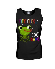 Time Flies 100 Days Unisex Tank tile