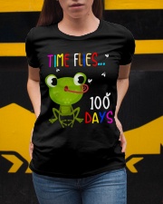 Time Flies 100 Days Ladies T-Shirt apparel-ladies-t-shirt-lifestyle-04