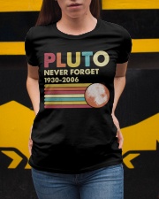 Pluto Never Forget - 1930 - 2006 Ladies T-Shirt apparel-ladies-t-shirt-lifestyle-04