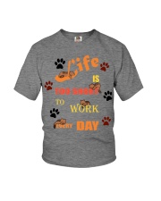 Life Is Too Short To Work Every Day Youth T-Shirt tile