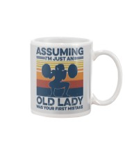 I'm Just An Old Lady Was Your First Mistake Mug tile