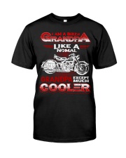 Grandpa Biker Much Cooler Classic T-Shirt tile
