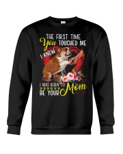 Born To Be Dog Mom Crewneck Sweatshirt tile