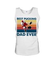 Best Pucking Dad Ever Unisex Tank tile