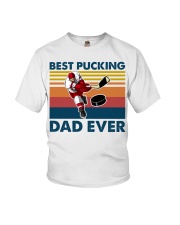 Best Pucking Dad Ever Youth T-Shirt tile