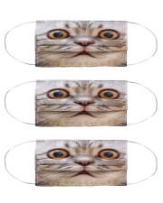 Big Face Cat Cloth Face Mask - 3 Pack front