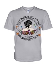 I Am The Storm V-Neck T-Shirt tile