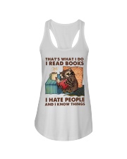 That's What I Do - I Read Books Ladies Flowy Tank tile