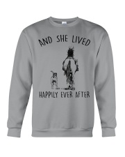 And She Lived Happily Ever After Crewneck Sweatshirt tile