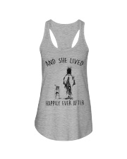 And She Lived Happily Ever After Ladies Flowy Tank tile