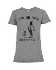 And She Lived Happily Ever After Premium Fit Ladies Tee tile