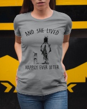 And She Lived Happily Ever After Ladies T-Shirt apparel-ladies-t-shirt-lifestyle-04