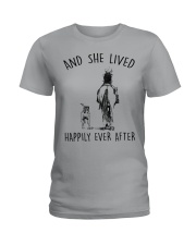 And She Lived Happily Ever After Ladies T-Shirt front
