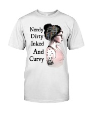 Nerdy Dirty Inked And Curvy Classic T-Shirt tile
