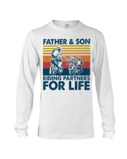 Father And Son Riding Partners For Life Long Sleeve Tee tile