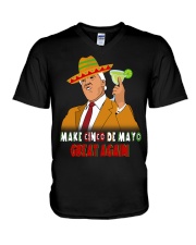 Make Cinco De Mayo Great Again V-Neck T-Shirt tile