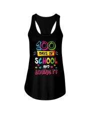100 Days Of School And Loving It Ladies Flowy Tank tile