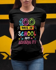 100 Days Of School And Loving It Ladies T-Shirt apparel-ladies-t-shirt-lifestyle-04
