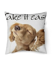Big Face Dogs Indoor Pillow - 16” x 16” thumbnail