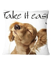 Big Face Dogs Square Pillowcase thumbnail