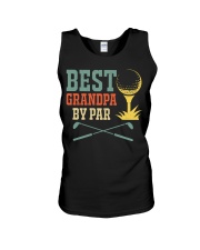 Best Grandpa By Par Unisex Tank tile