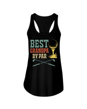 Best Grandpa By Par Ladies Flowy Tank tile