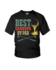 Best Grandpa By Par Youth T-Shirt tile