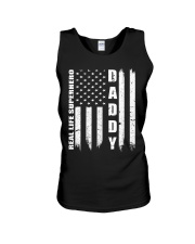 Daddy Real Life Super Hero Unisex Tank tile