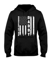 Daddy Real Life Super Hero Hooded Sweatshirt tile