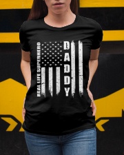 Daddy Real Life Super Hero Ladies T-Shirt apparel-ladies-t-shirt-lifestyle-04