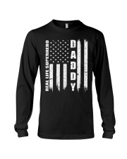 Daddy Real Life Super Hero Long Sleeve Tee tile