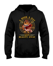 A Book A Day - Keeps Reality Away Hooded Sweatshirt tile