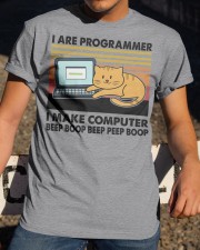 I Are Programmer Classic T-Shirt apparel-classic-tshirt-lifestyle-28